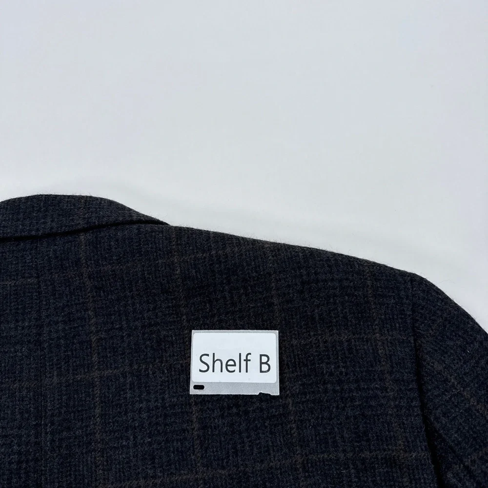 Lauren Ralph Lauren Mens Blazer 46R Charcoal Plaid Wool Sport Coat Old Money